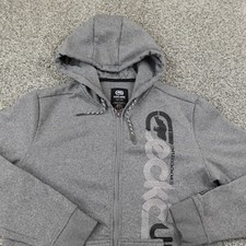 Moletom Ecko Unltd com capuz masculino S cinza rinoceronte zíper suéter jaqueta grunge rap Y2K comprar usado  Enviando para Brazil