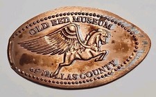 Moeda prensada alongada Pegasus Old Red Museum Of Dallas County Dallas, Texas comprar usado  Enviando para Brazil