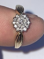 Bicolor damenring 585 gebraucht kaufen  Tecklenburg