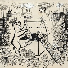 Illustration karikatur humor gebraucht kaufen  Berlin