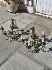 Brass chandelier arm for sale  WEST WICKHAM