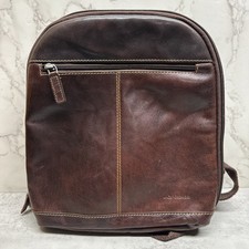 Mochila/bolsa tiracolo Jack Georges couro genuíno marrom comprar usado  Enviando para Brazil