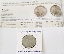 Moneta lira regno usato  Aprilia