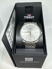 Relógio masculino Tissot Tradition T063610A prata aço inoxidável mostrador analógico YAY125 comprar usado  Enviando para Brazil