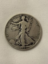 Usado, Meio dólar 1929-D Estados Unidos da América Walking Liberty 90% prata KM#142 comprar usado Usado, Meio dólar 1929-D Estados Unidos da América Walking Liberty 90% prata KM#142 comprar usado  Enviando para Brazil