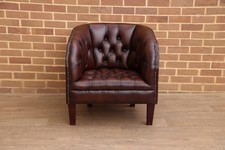 Chesterfield tub armchair for sale  LONDON