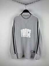 Vintage Y2K Nike Air Force Haftowane logo Baggy Bluza Szara Męska Rozmiar L, używany na sprzedaż  PL