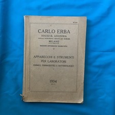 Carlo erba apparecchi usato  Italia