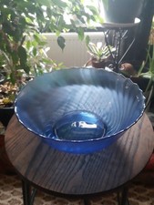 Vintage arcoroc colbalt for sale  SALISBURY