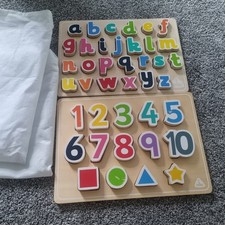 Elc wooden number for sale  ASHFORD