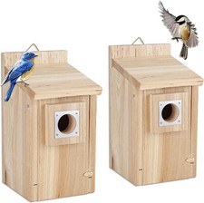 2 wood bird houses for sale 2 wood bird houses for sale Roosevelt