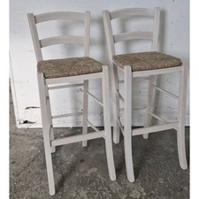 Coppia sgabelli legno usato  Maddaloni