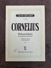 Cornelius weihnachtslieder sin gebraucht kaufen  Berlin