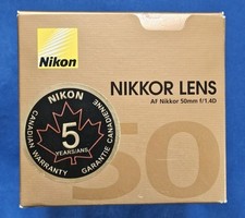Lente Nikon NIKKOR 50mm f/1.4D AF comprar usado  Enviando para Brazil