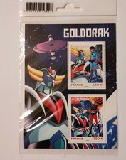 Planche timbres goldorak d'occasion  Raismes