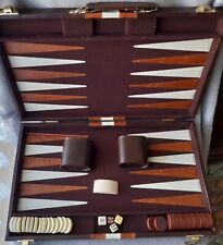 Backgammon koffer kunstleder gebraucht kaufen  Plauen