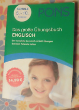 Große übungsbuch englisch gebraucht kaufen  Speyer