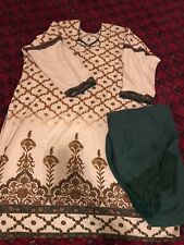 Indische kleidung beige gebraucht kaufen  München