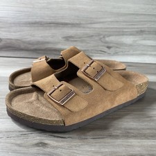 Birkenstock arizona taupe d'occasion  Expédié en Belgium
