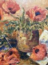 Large vintage oil for sale  YORK