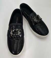 Mocassim Jorge Bischoff com Joias Mules Denim Preto Tamanho 7 UE37 comprar usado  Enviando para Brazil