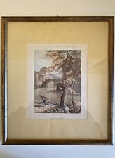 Quadro paesaggio roma usato  Vo