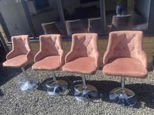 Pink crushed velvet for sale  CARTERTON