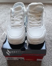 Ladies white skechers for sale  SOUTHAMPTON