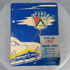 1949 1950 Ford Master Chassis Peças Catálogo Manual ORIGINAL FoMoCo Carros comprar usado  Enviando para Brazil
