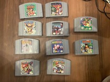 Jogo n64 TESTADO Lote 10 Total Mario Party, Mario Kart, Super Mario, Mario Party 2 comprar usado  Enviando para Brazil