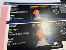 Tickets morrissey 2025 gebraucht kaufen  Waltrop