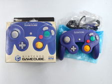 Usado, Controle completo Nintendo GameCube roxo índigo DOL 003 oficial na caixa comprar usado  Enviando para Brazil
