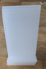 Pcs clear acrylic for sale  BASINGSTOKE
