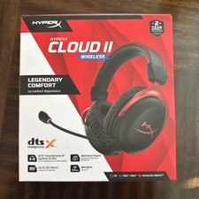 Fone de Ouvido para Jogos HyperX Cloud II Wireless Legendary Comfort 4P5K4AA - VERMELHO comprar usado Fone de Ouvido para Jogos HyperX Cloud II Wireless Legendary Comfort 4P5K4AA - VERMELHO comprar usado  Enviando para Brazil