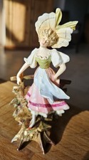 Porzellanfigur dame großem gebraucht kaufen  Alfhausen