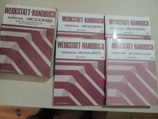 Werkstatthandbuch honda accord gebraucht kaufen  Fruerlund,-Engelsby, Tastrup