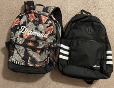 LOTE: 2 mochilas Diamond Supply Co mochilas Adidas florais e pretas comprar usado  Enviando para Brazil