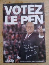 Affiche politique votez d'occasion  Clermont-Ferrand-