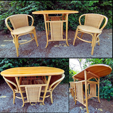 Vintage bamboo bistro for sale  TROWBRIDGE