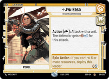 Jyn erso resisting usato  Italia