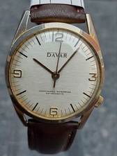 Vintage watch davar for sale  HEREFORD