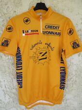 Maillot cycliste jaune usato  Spedire a Italy