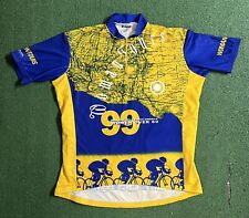 Camiseta de ciclismo VOmax 1/4 zíper tamanho XL grande WOMANTOURS bicicleta para a vida Trans-América comprar usado  Enviando para Brazil