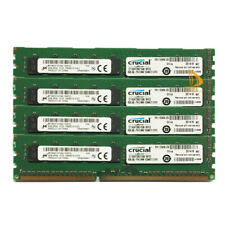 32G Micron 4x 8GB 2RX8 10600E DDR3L-1333Mhz 240PIN Desktop ECC Memória RAM DIMM %, usado comprar usado  Enviando para Brazil