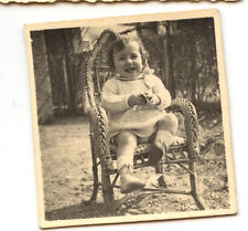 Child sitting wicker d'occasion  Expédié en Belgium