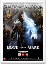 Usado, Shadow of Mordor RARO PS4 XBOX ONE 42cm x 59cm pôster promocional #2 comprar usado  Enviando para Brazil