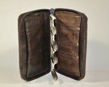 Carteira organizadora de moedas vintage com zíper couro 2,5X4 polegadas bolsa comprar usado Carteira organizadora de moedas vintage com zíper couro 2,5X4 polegadas bolsa comprar usado  Enviando para Brazil