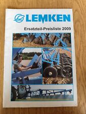 Lemken ersatzteil preisliste gebraucht kaufen  Spraitbach