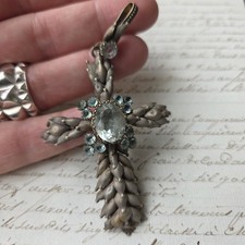 Croix Ancienne Fin XIXè Bijou Régional Provençal Provence 19thC Pendant comprar usado Croix Ancienne Fin XIXè Bijou Régional Provençal Provence 19thC Pendant comprar usado  Enviando para Brazil