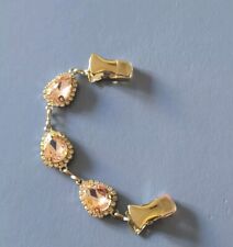 Pink clear crystal for sale  CARDIFF